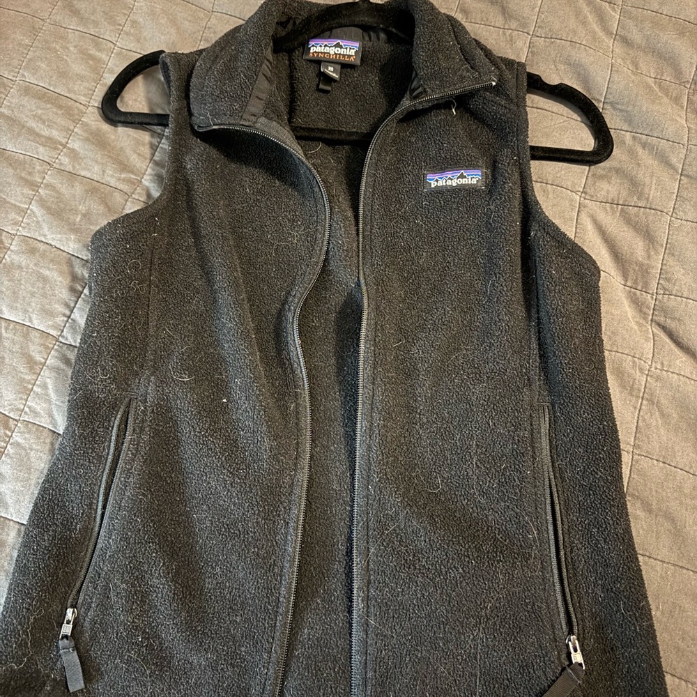 Patagonia Charcoal Fleece Vest